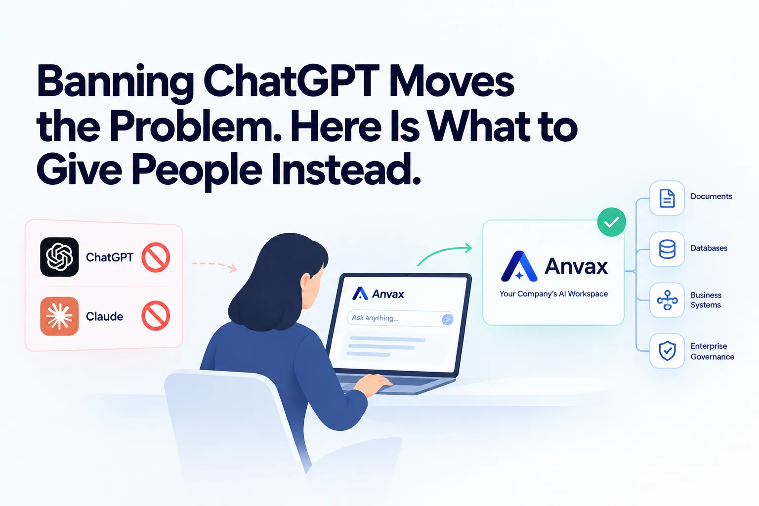 Banning ChatGPT Moves the Problem. Here Is What to Give People Instead.