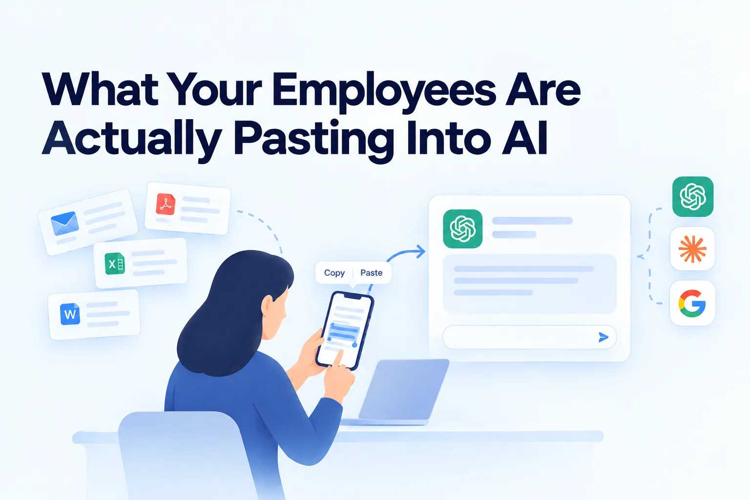 What Your Employees Are Actually Pasting Into AI